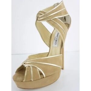 JIMMY CHOO PLATFORM HEELS